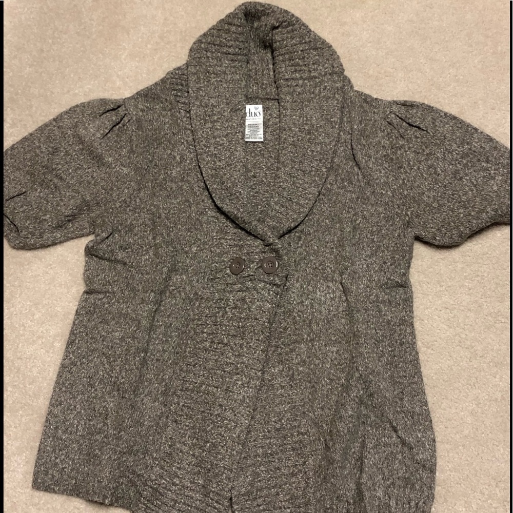 EUC Brownish Duo Maternity Sweater Size M